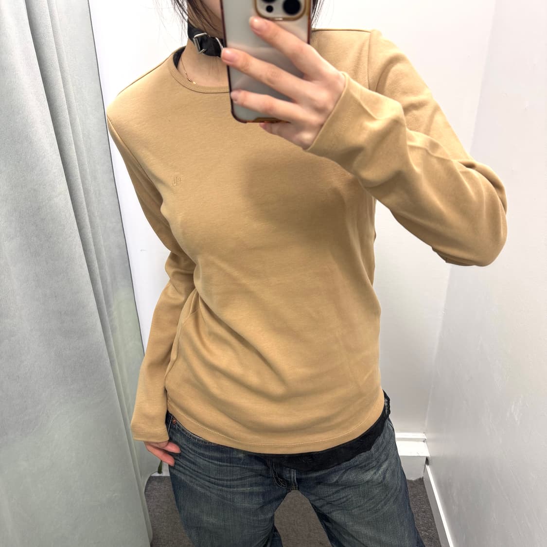 로렌 랄프로렌 베이지 롱슬리브 상품이미지1