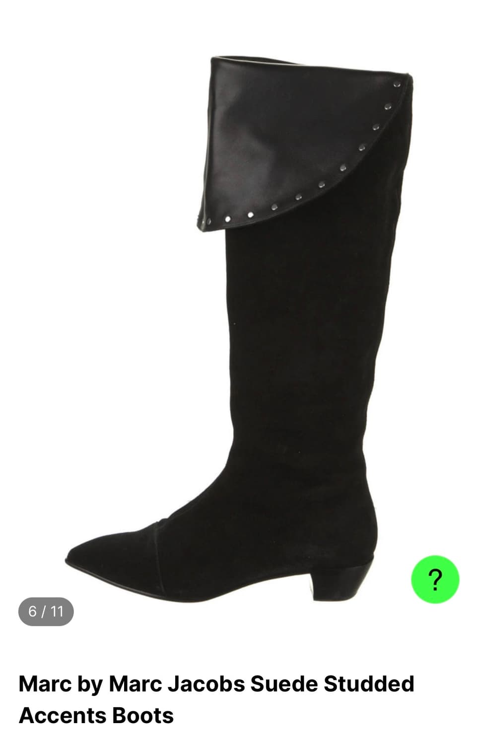 Marc by Marc Jacobs Suede Studded Accent 상품이미지1