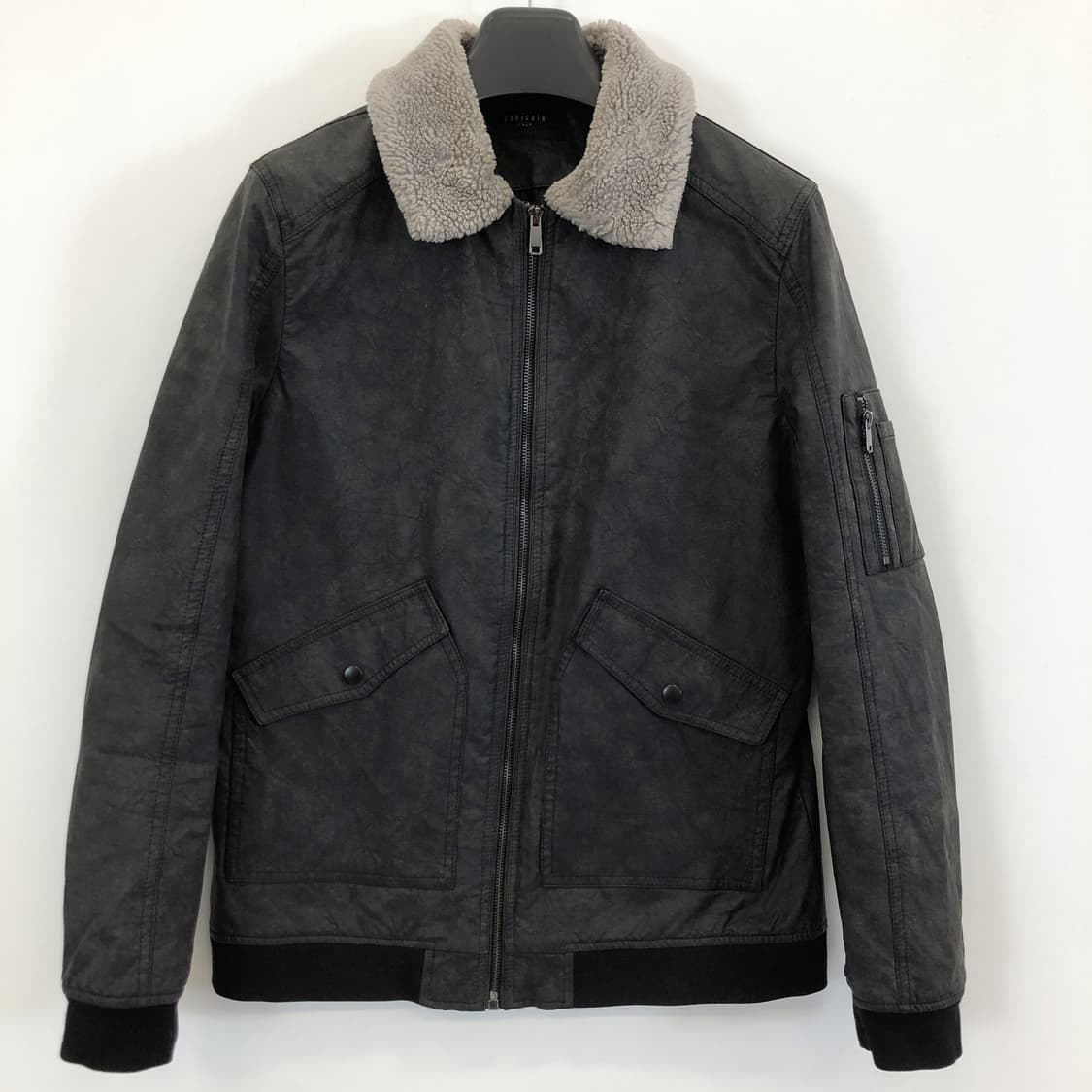 빠니깔레 이태리 에코레더 블루종점퍼 95  상품이미지1