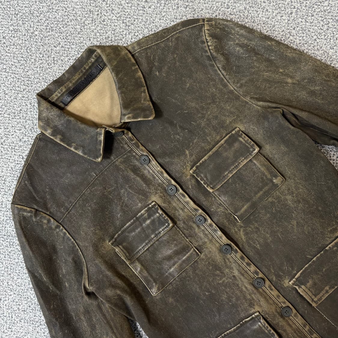 Rag and bone 랙앤본 램스킨 레더 자켓 상품이미지1