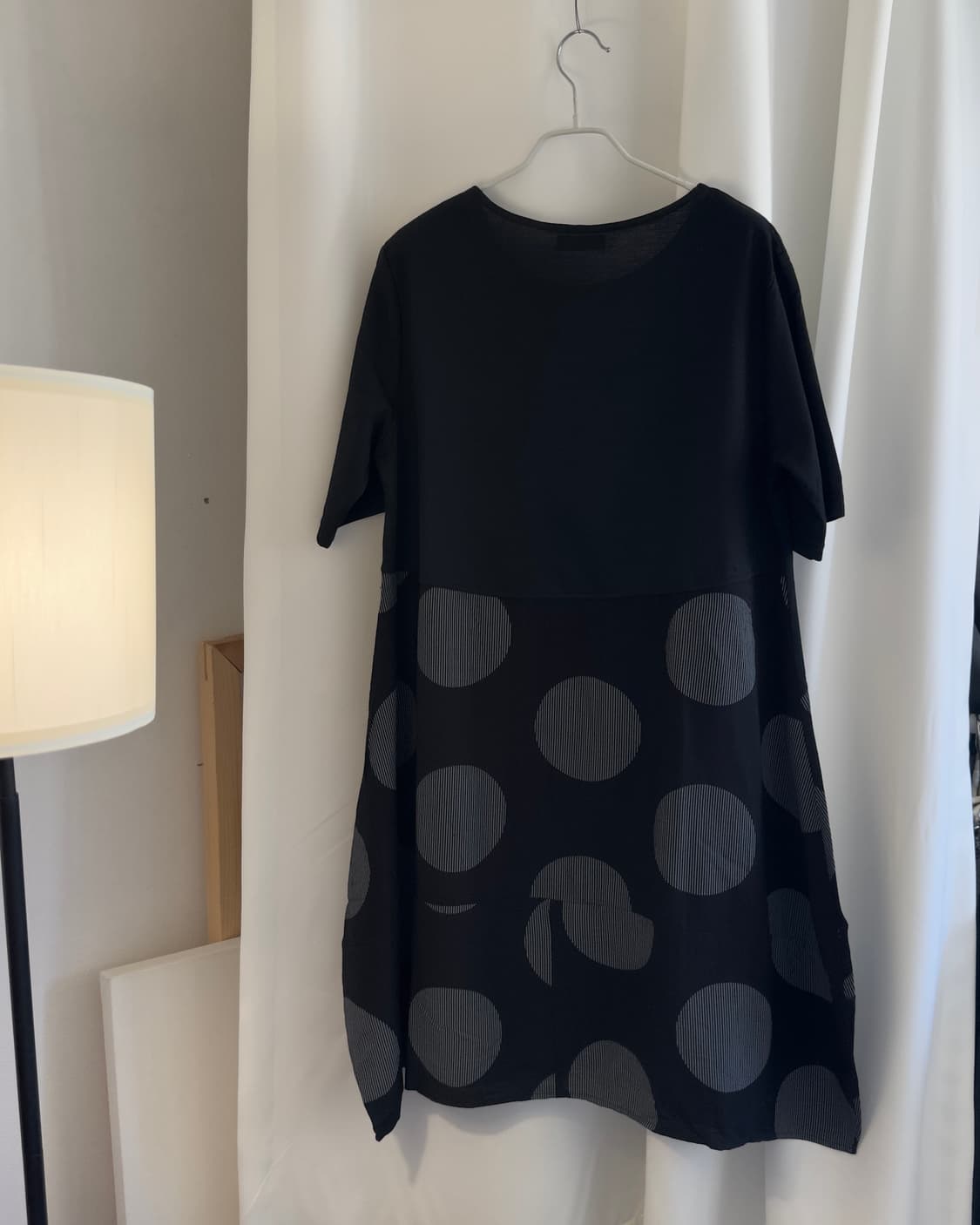 [TRUBE] black dot volume dress 상품이미지3