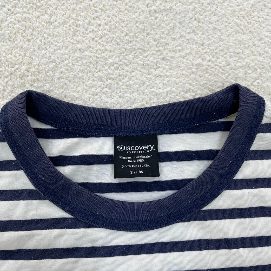 95 디스커버리 스트라이프 반팔 티셔츠 0303M 상품이미지2