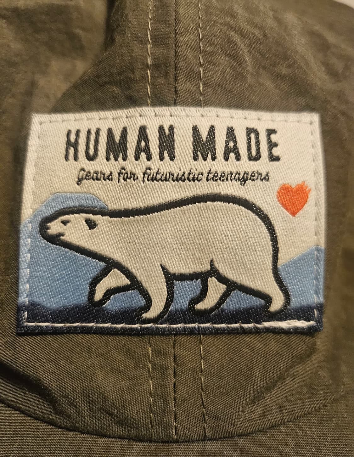 휴먼메이드 올리브 볼캡 상품이미지5