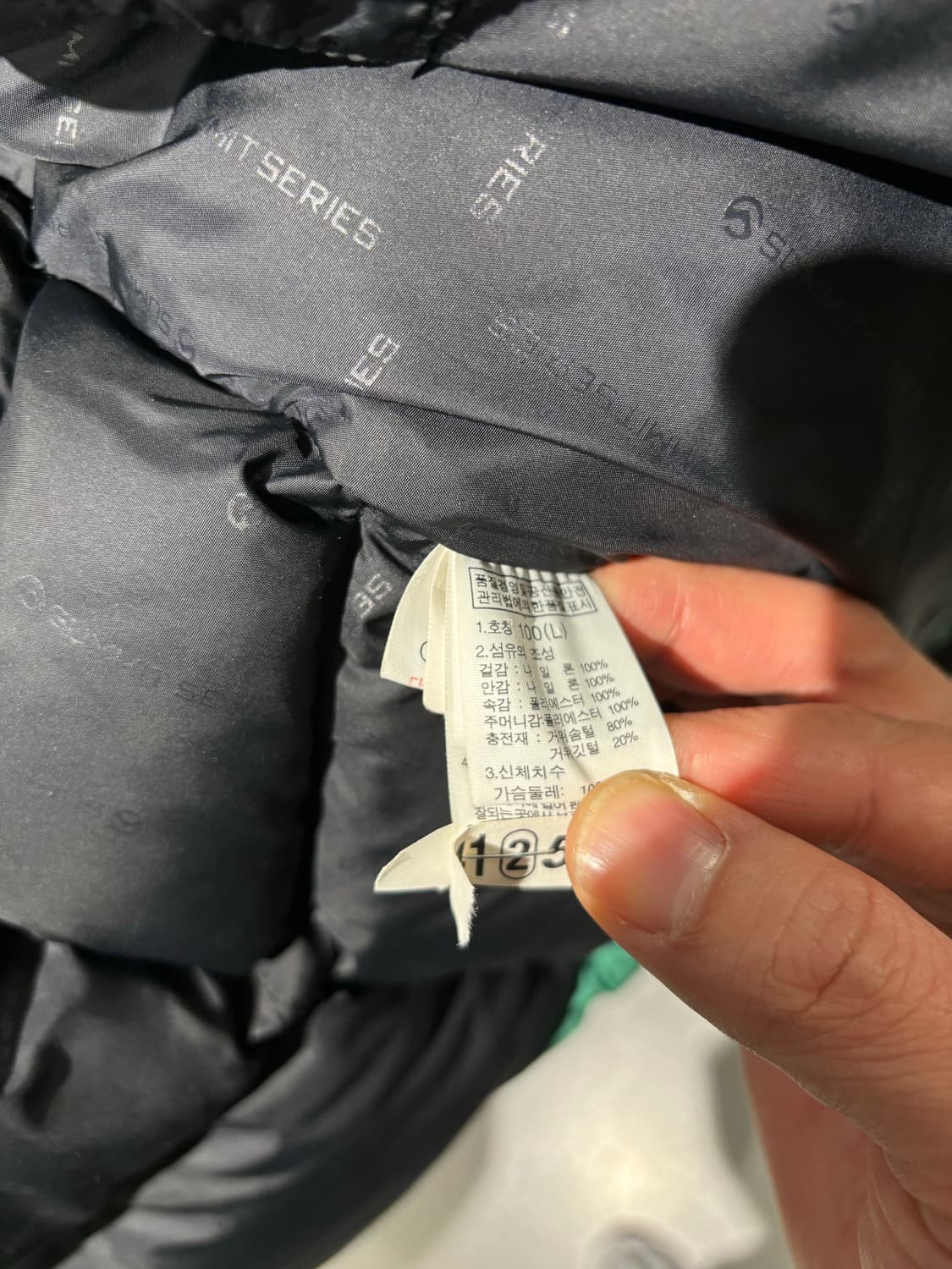 노스페이스 써밋 윈드스토퍼 700 다운 패딩 상품이미지8