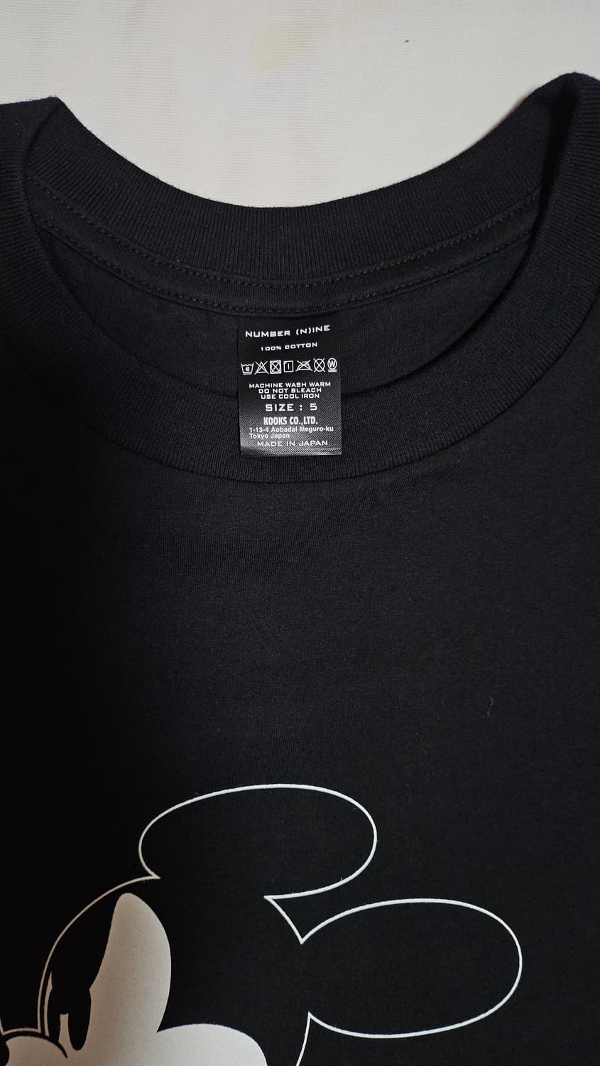 넘버나인 미키마우스 반팔 티셔츠 상품이미지3