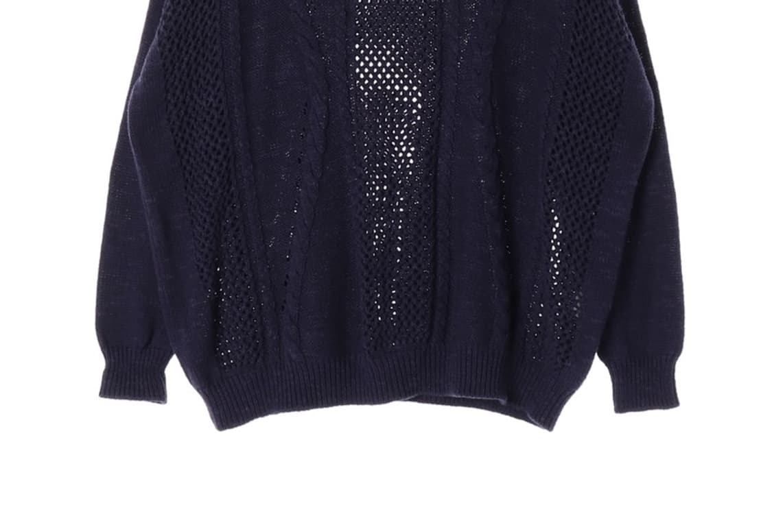 써스데이아일랜드 니트 S 상품이미지4