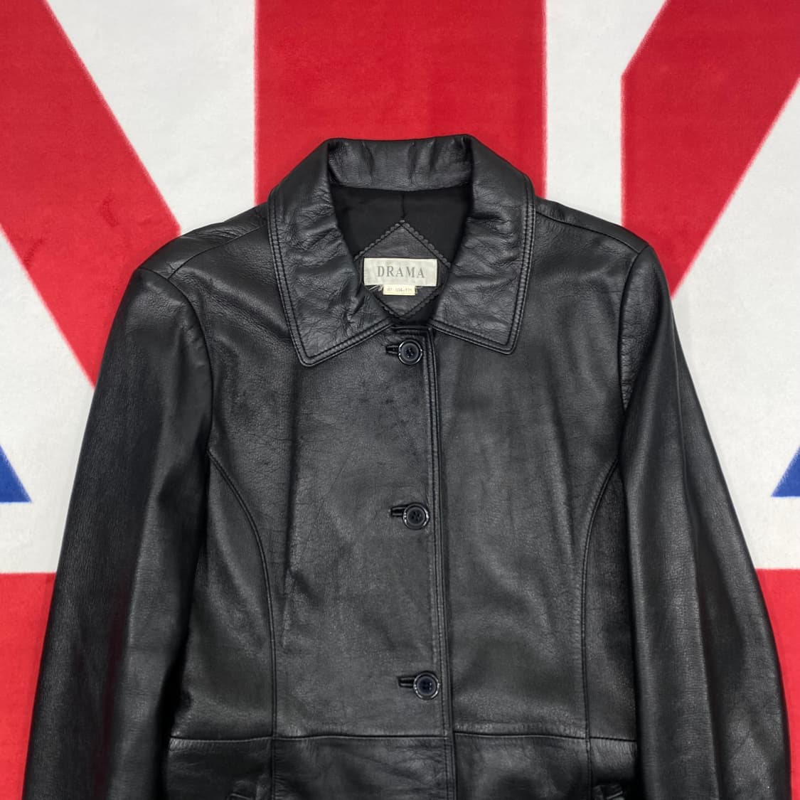 빈티지 양가죽 트렌치코트 실측 여성 55반 상품이미지3