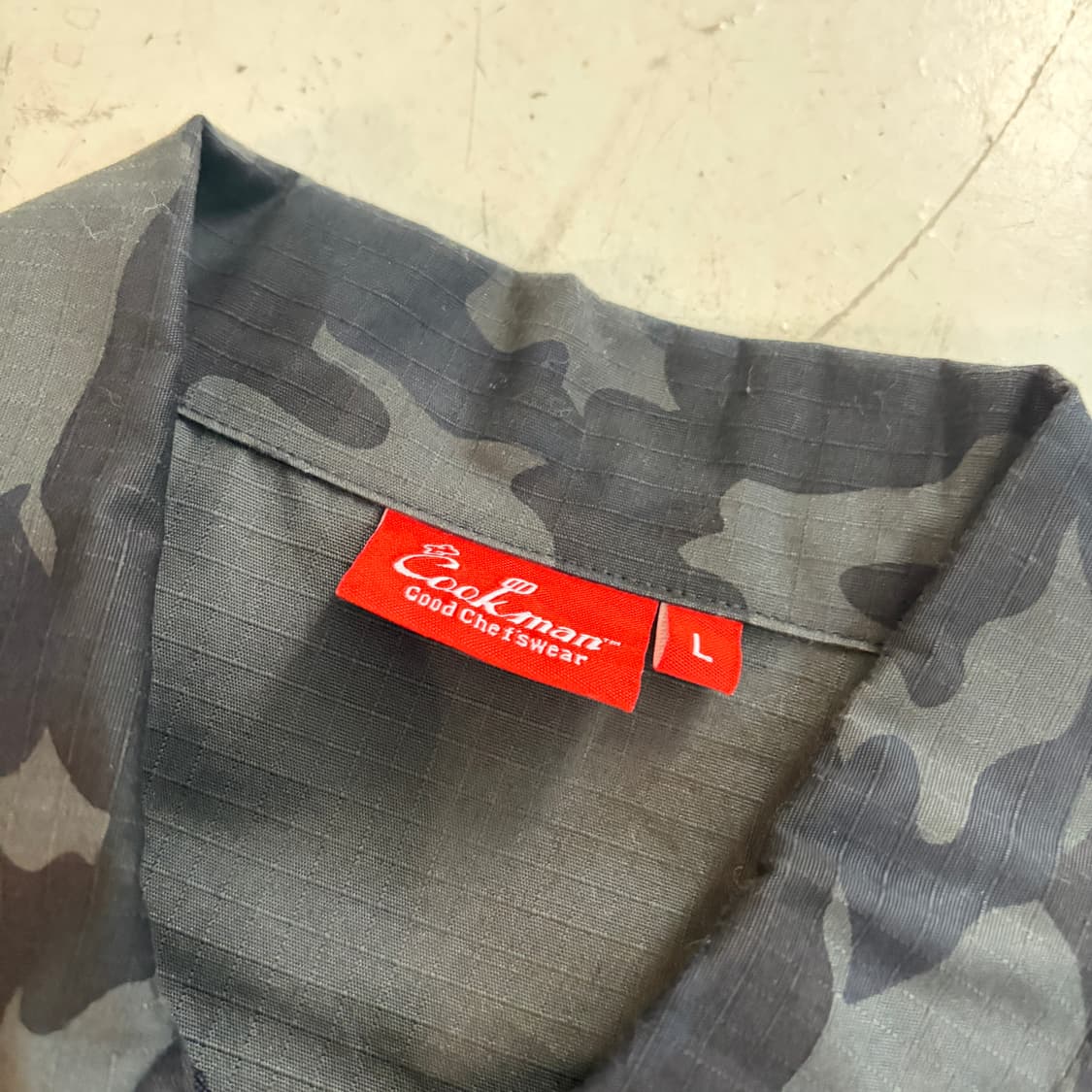 Cookman 빈티지 카모 집업 자켓 L 상품이미지5
