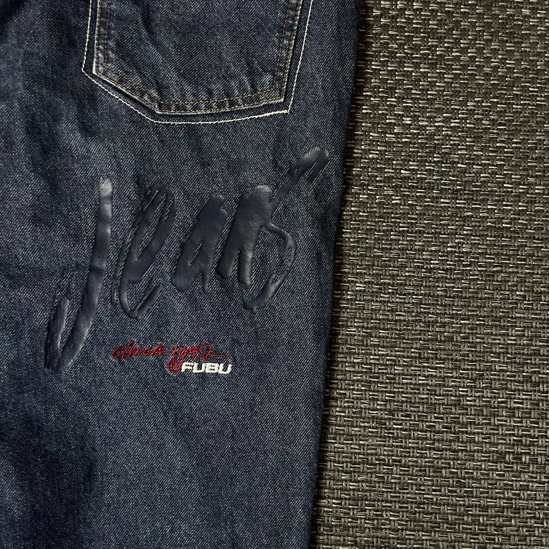 (36) 후부 중청 데님 멜빵 팬츠 상품이미지7