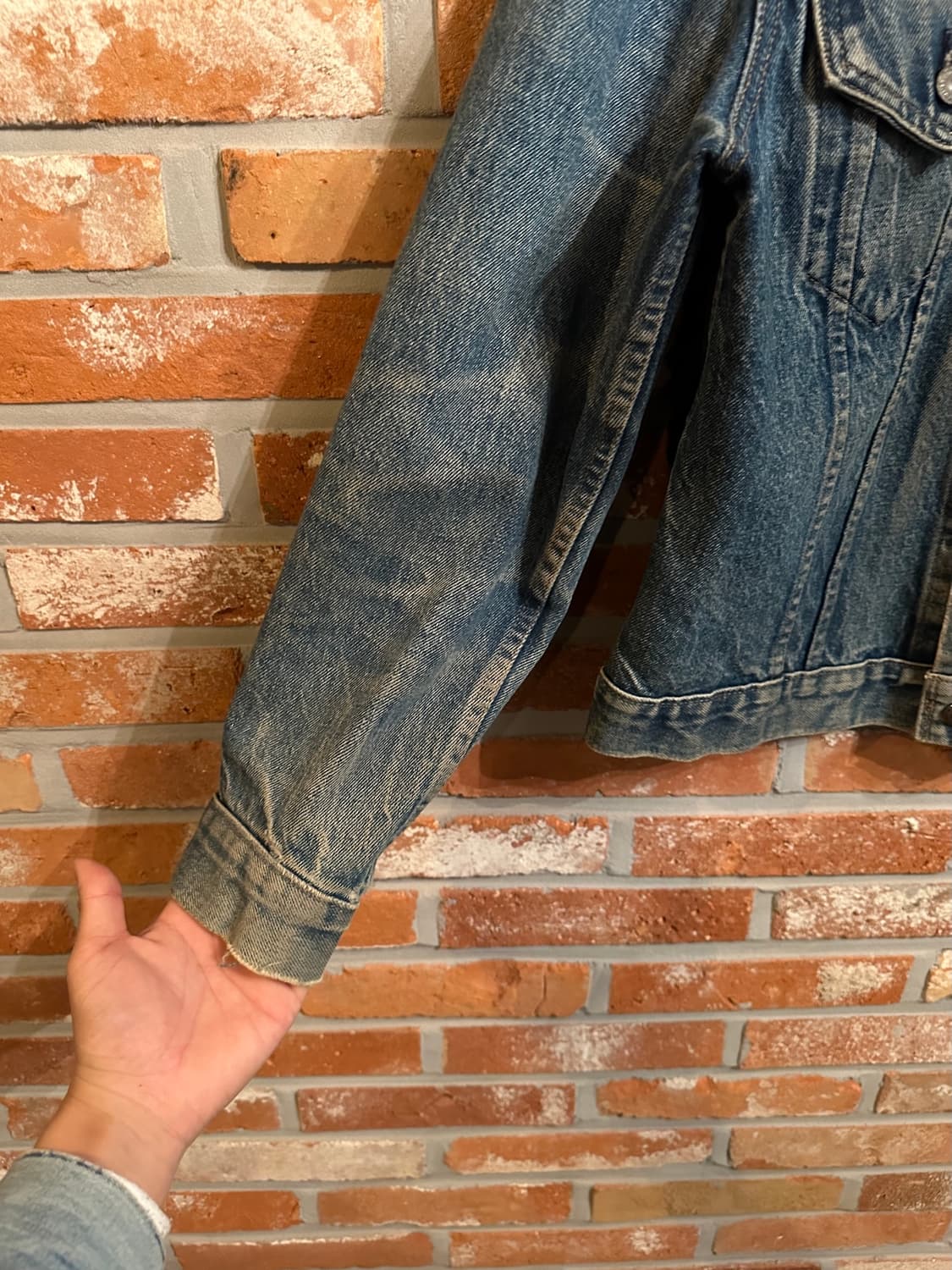 80s USA 빈티지 리바이스 70505 3rd 데님 트러커 자켓 상품이미지3