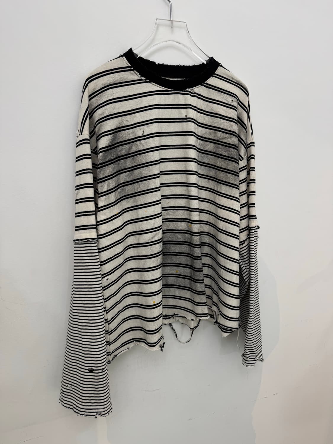 빈티지 레이어드 워싱긴팔 상품이미지2