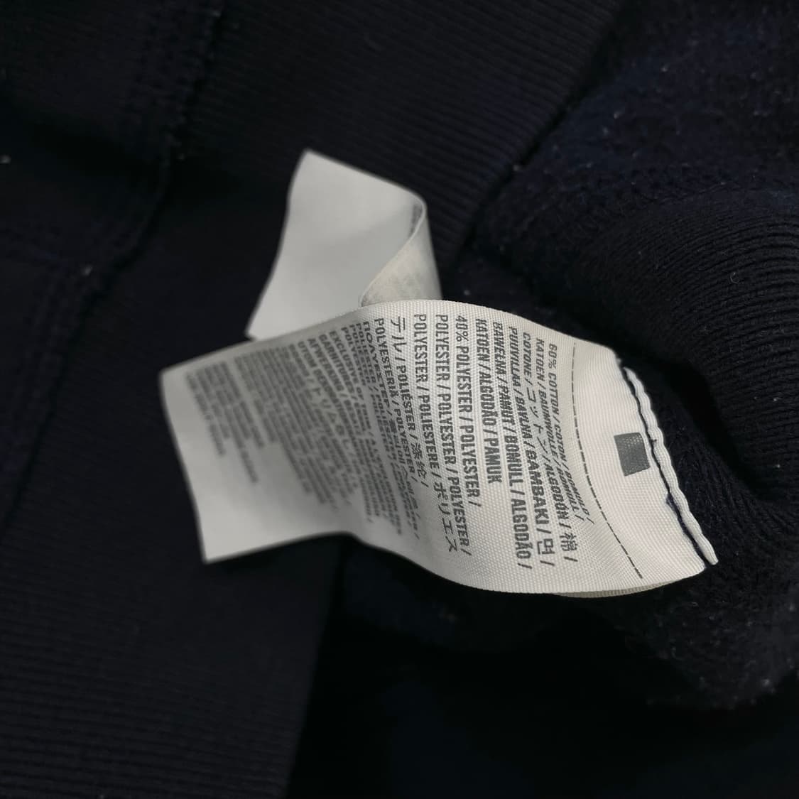 아베크롬비 피치 로고 후드집업 네이비 상품이미지5