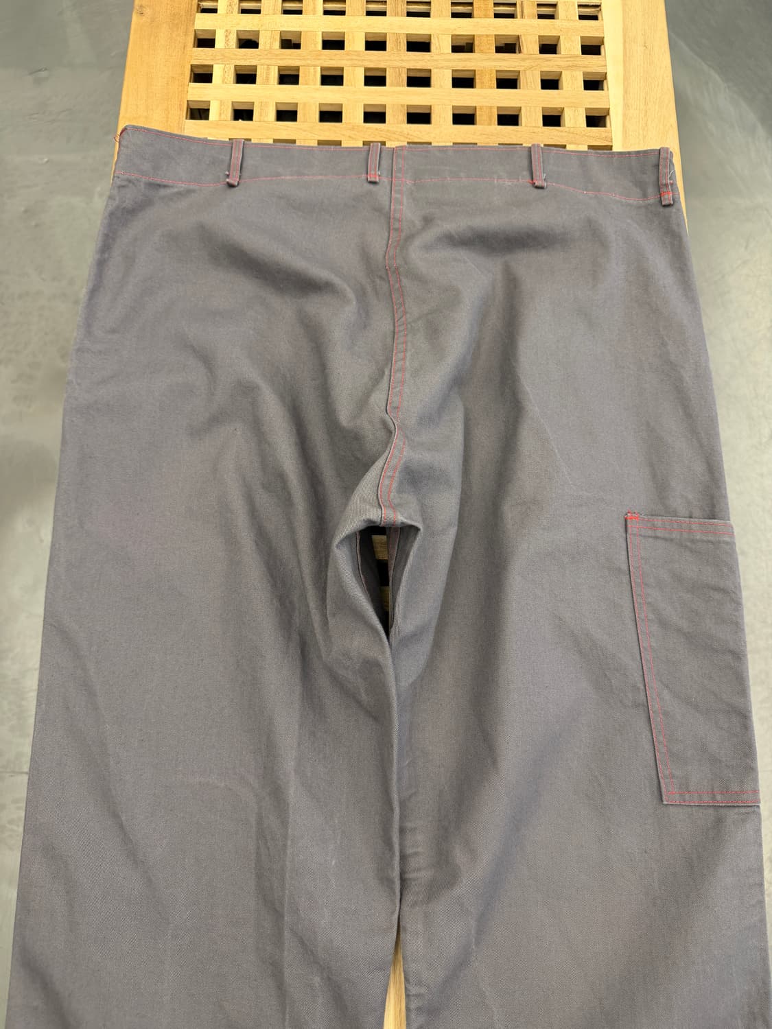 90s GERMAN SCHUMER SECAN GREY 유로피안워크팬츠 상품이미지9