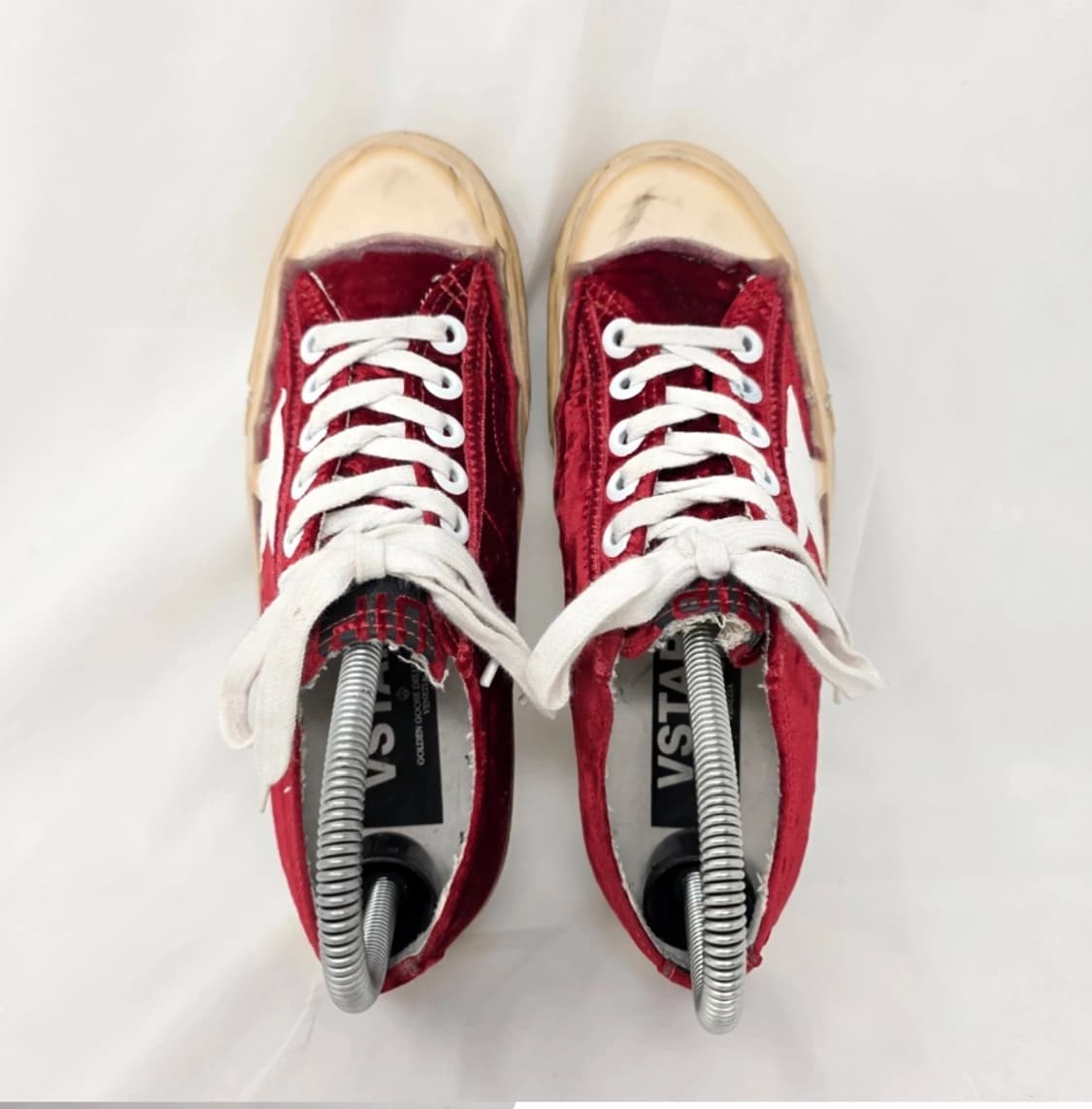 골든구스 스니커즈 버건디 36 상품이미지5