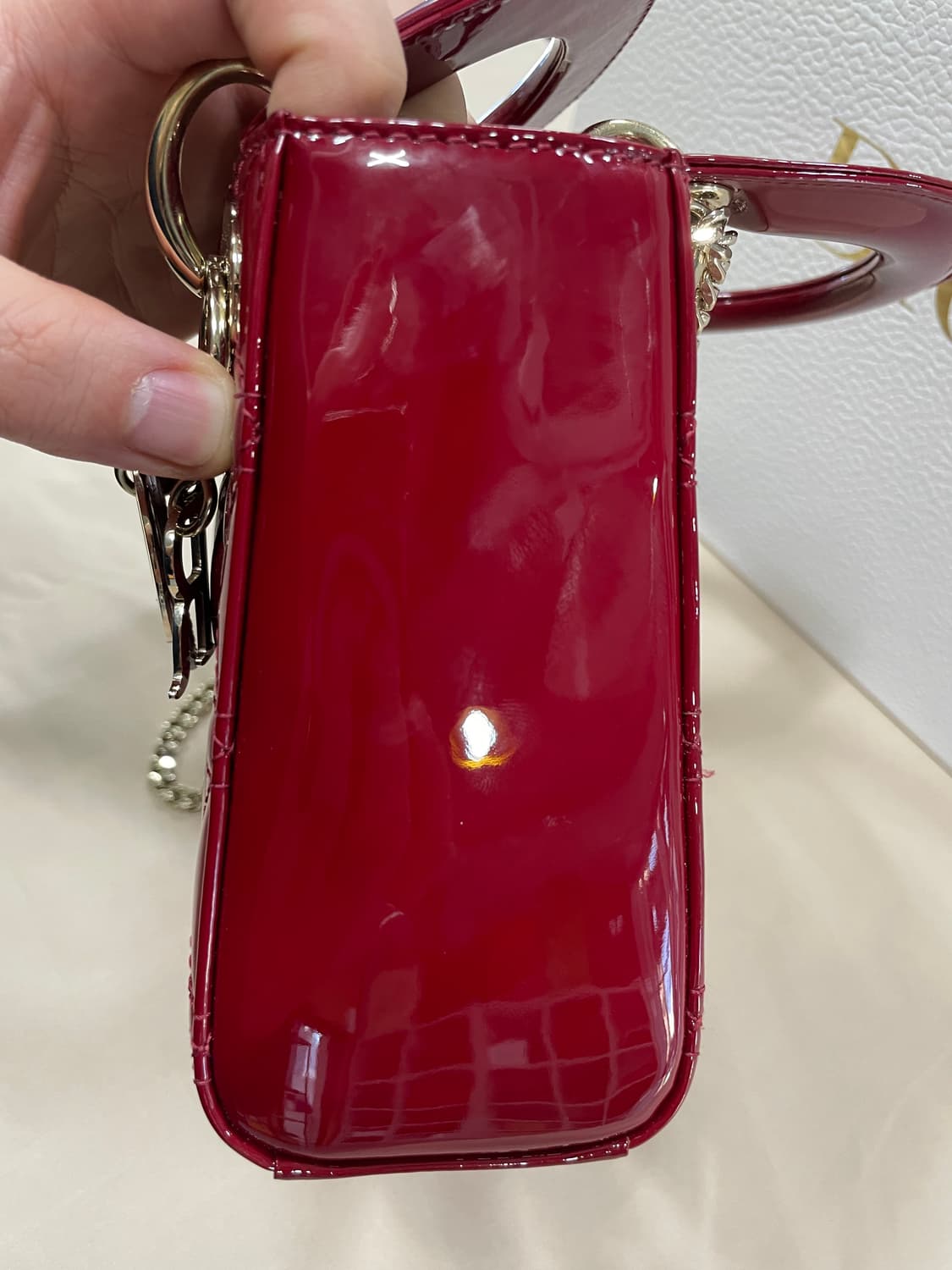 디올 레이디백 페이던트 미니 상품이미지7