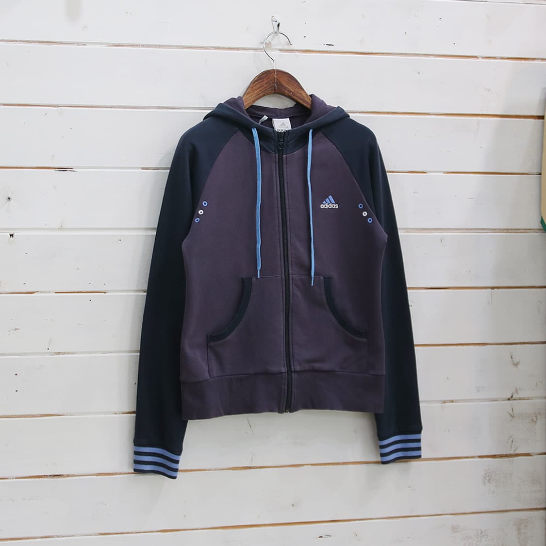 아디다스 후드 집업 (여성용 M) 상품이미지2