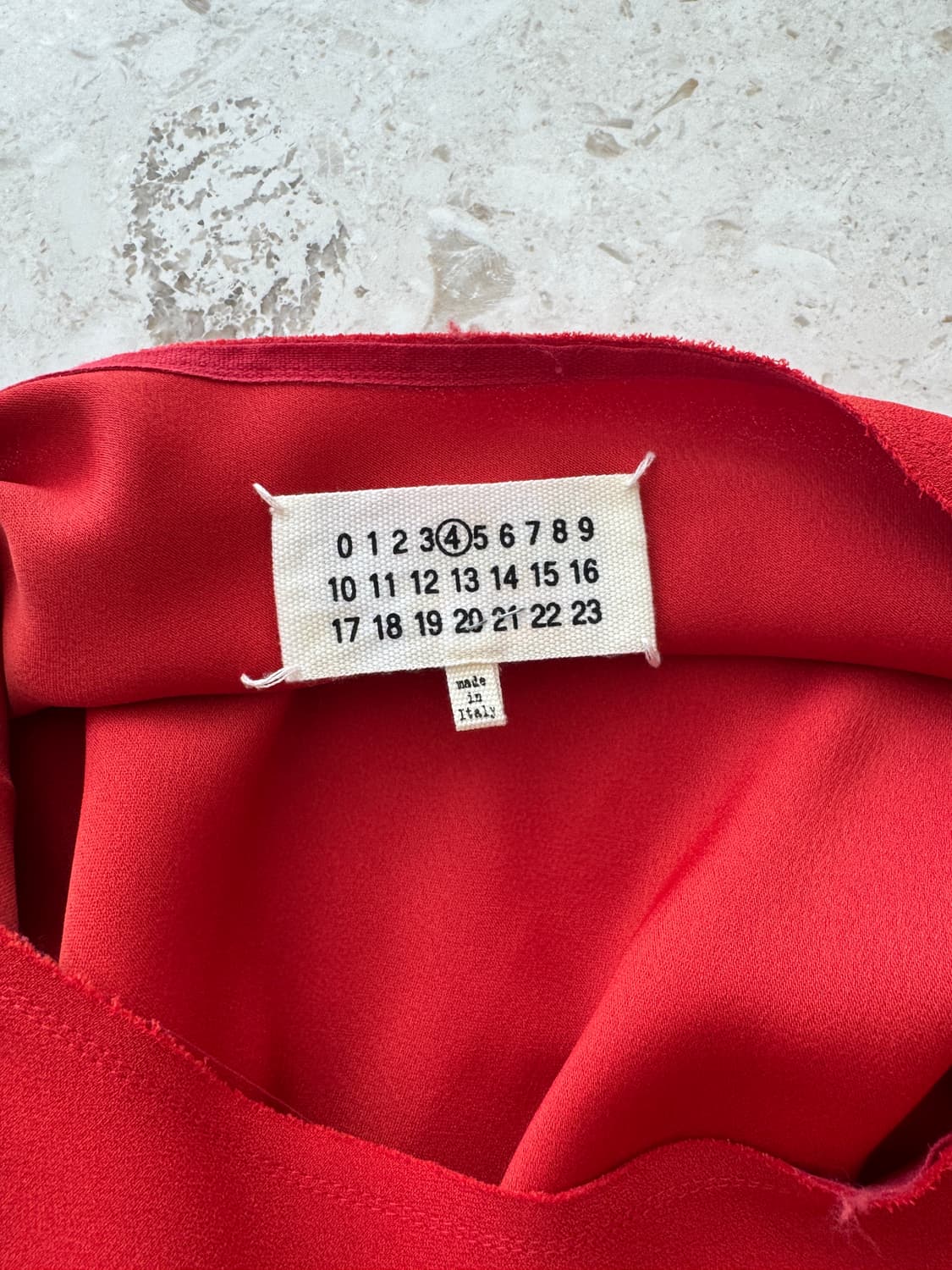 마르지엘라 미디 스커트 38 사이즈 컬러 다홍(?)  상품이미지4