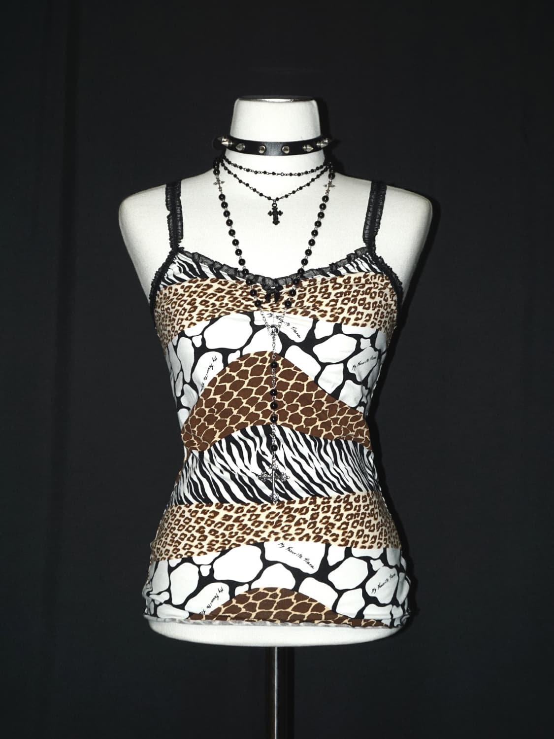 frill gyaru sleeveless  상품이미지1