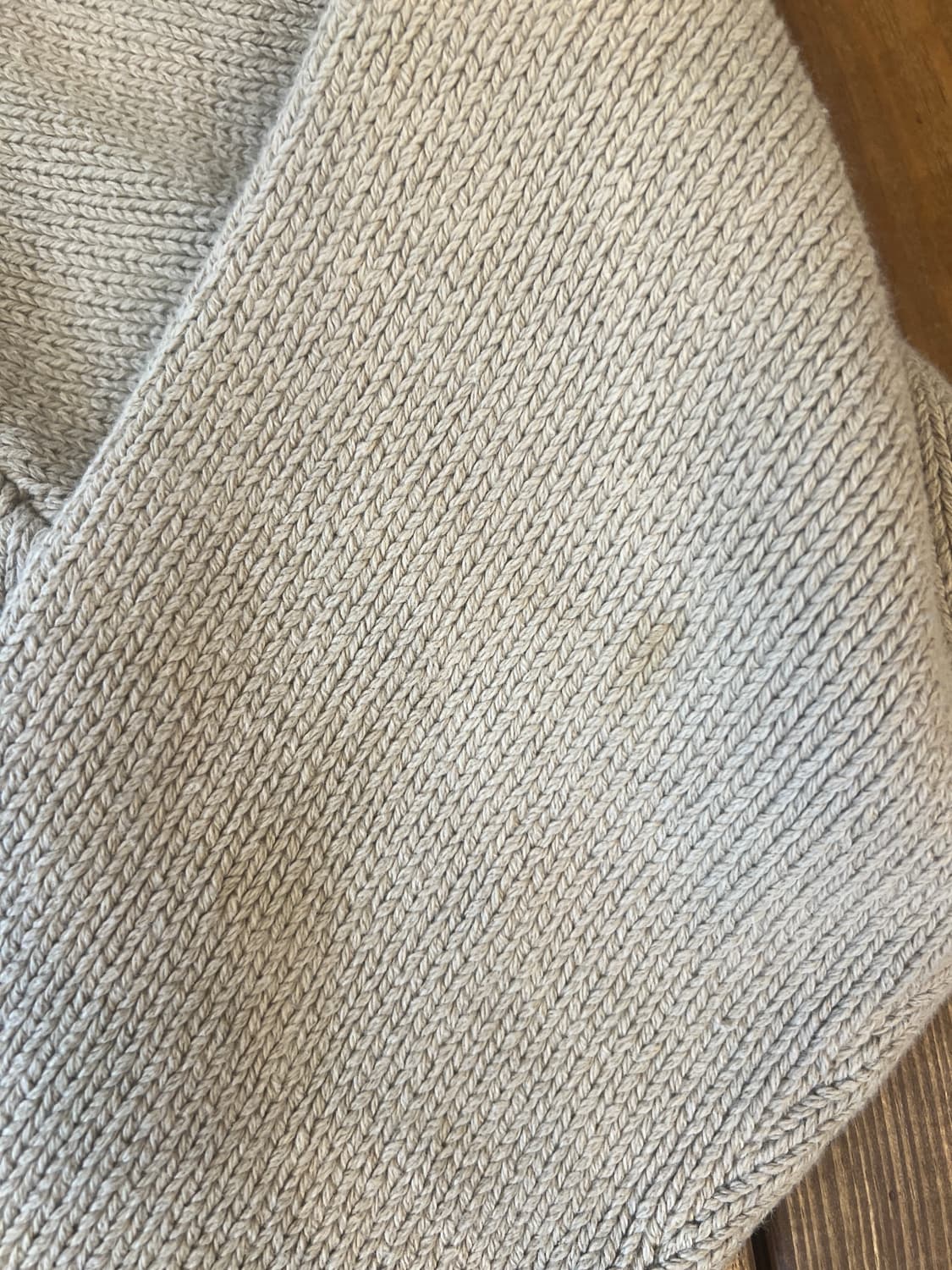 폴로 베이지 니트  상품이미지8