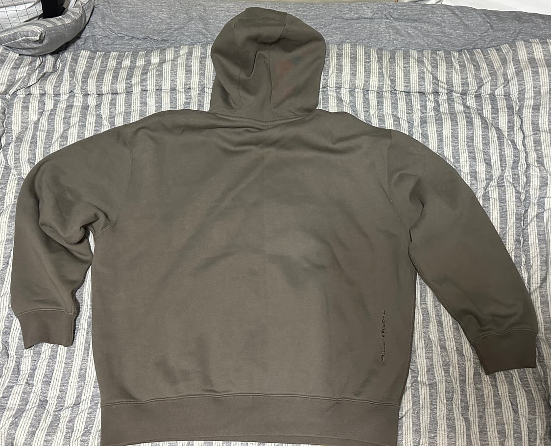 [XL] 나이키 ACG 써마핏 풀오버 플리스 후드 올리브 그레이 아시아 상품이미지2