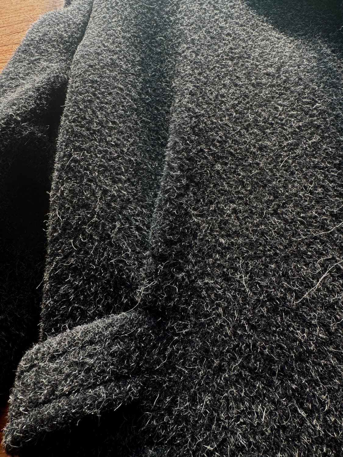 일본 무슈 니콜 by 코바야시 유키오 울100% 싱글 롱 코트/48  상품이미지7