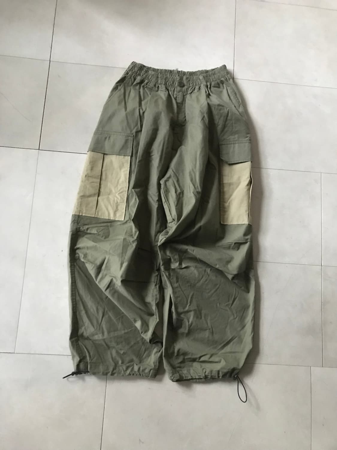 빈티지 와이드벌룬핏 카고팬츠 상품이미지6