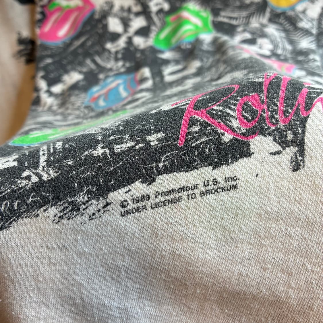 90s The Rolling Stones Licensed Tee 상품이미지6
