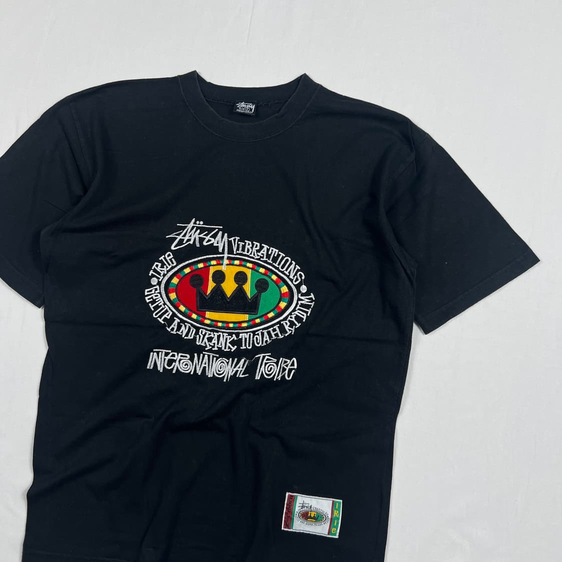90’s 스투시 stussy feelin irie 반팔티 상품이미지3