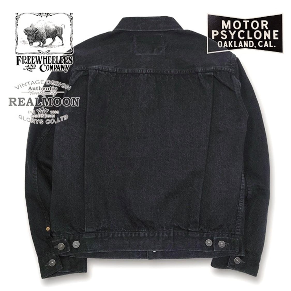 [42]프리휠러스 507RB 1961 2nd RUDE BLACK 트러커 상품이미지7