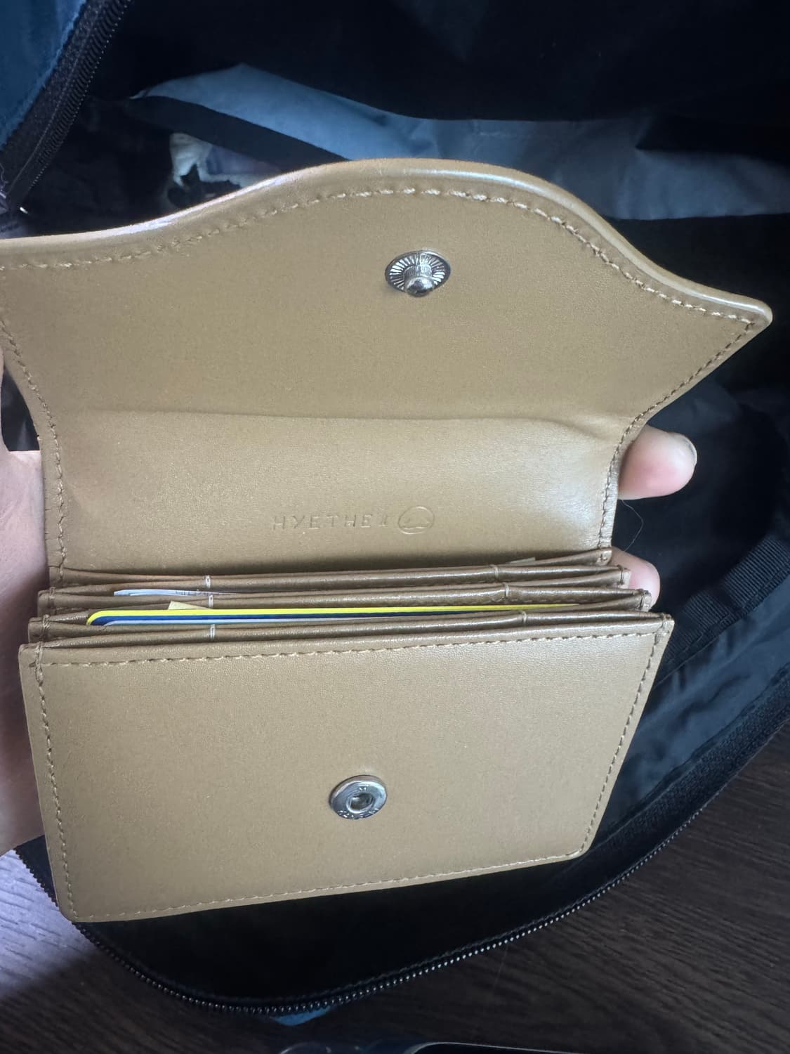 HYETHE 에그쉘 소가죽 카드지갑 반지갑 상품이미지9