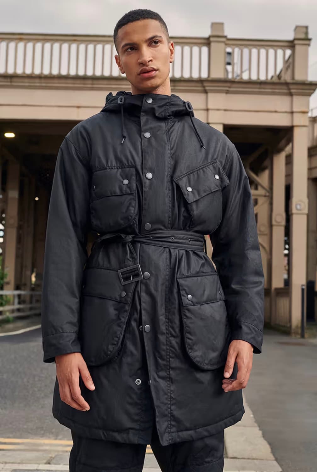 바버X엔지니어드가먼츠 브룩데일파카 상품이미지2