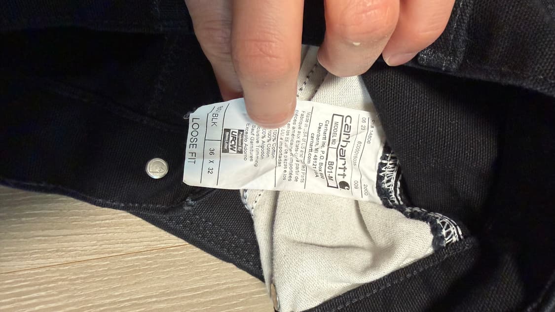 칼하트 B01 36x32 상품이미지4