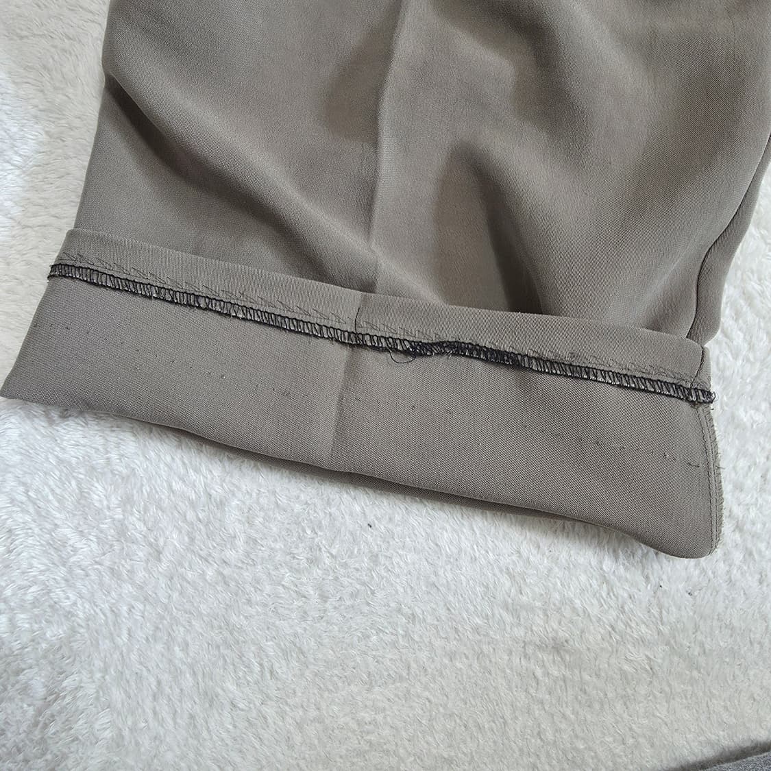 (S)여성 자라 원턱 와이드 슬랙스 팬츠 봄여름 상품이미지5