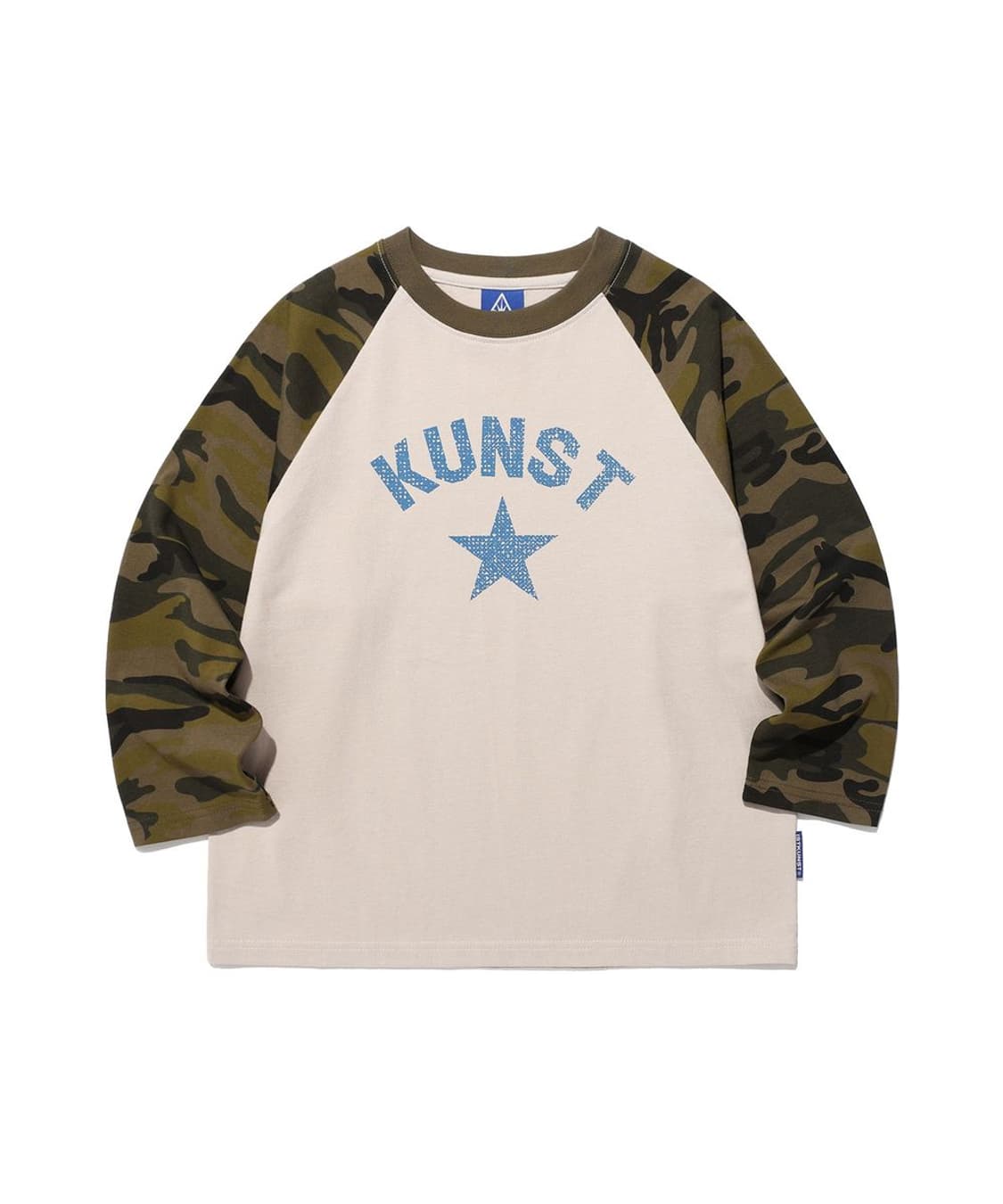 이스트쿤스트 KUNST RAGLAN 3/4 TEE_BEIGE 상품이미지1