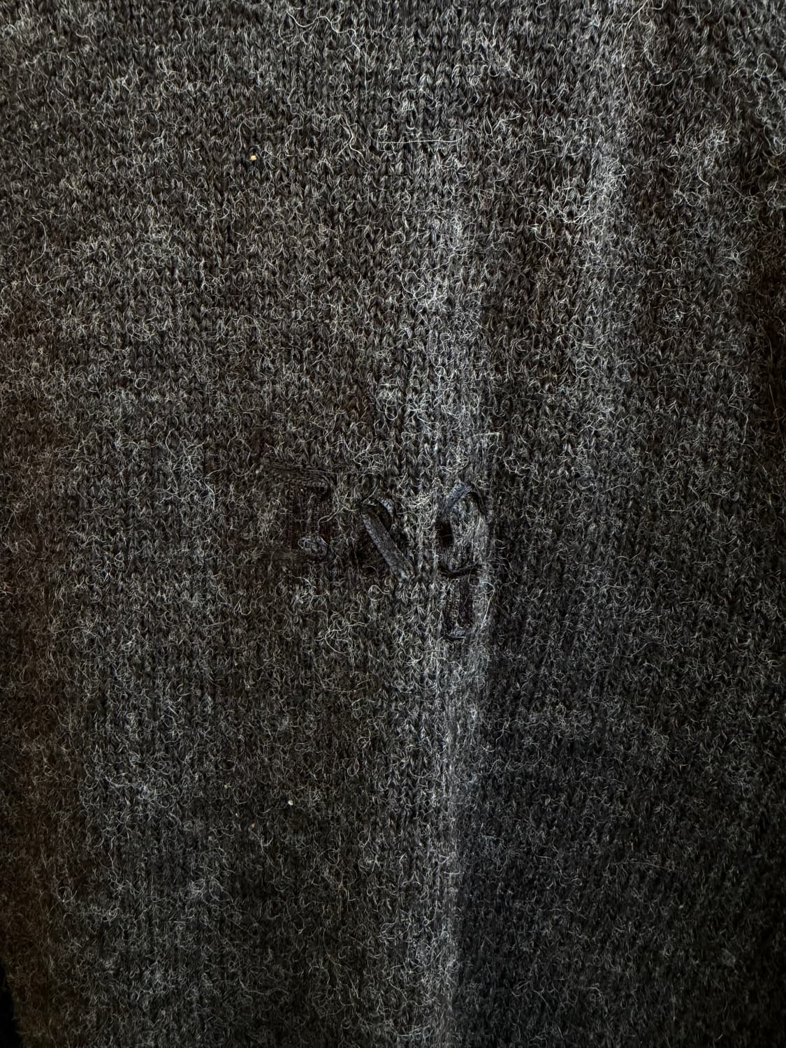 S/ 돌체앤가바나 자수로고 알파카 터틀넥 니트 상품이미지5