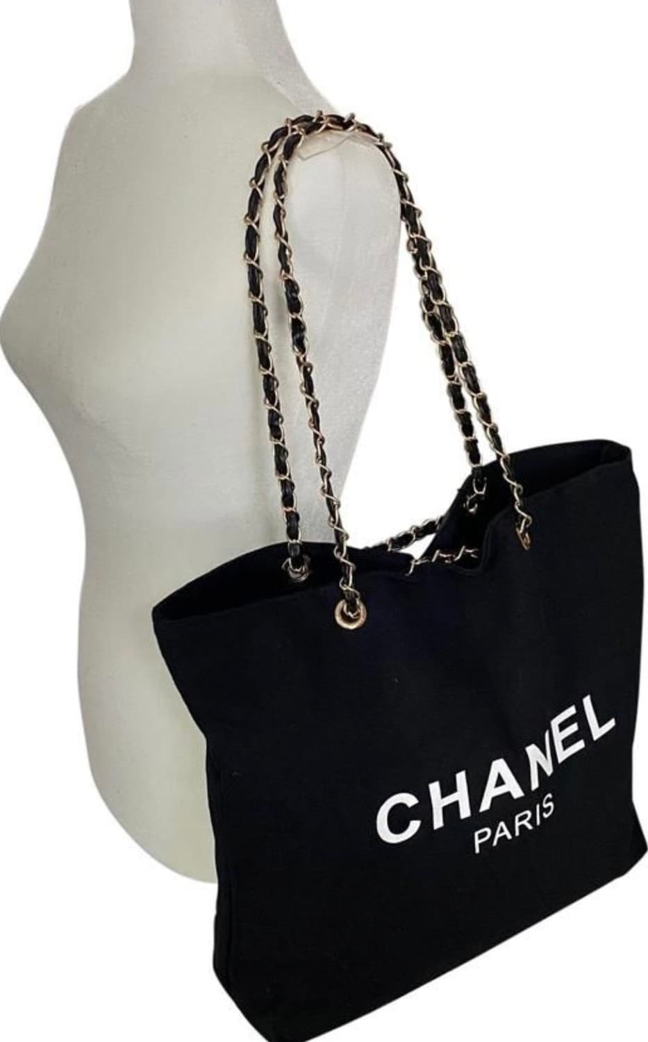 샤넬 뷰티 라인 체인 숄더 에코백 상품이미지2