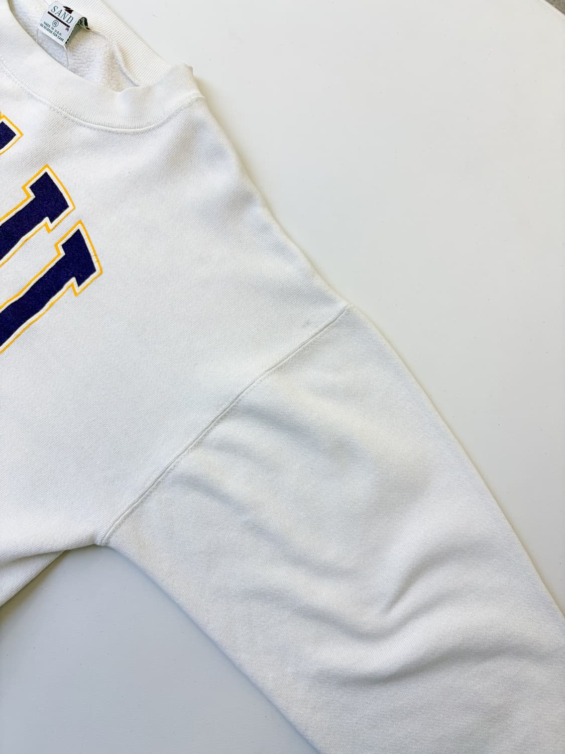 Galt Sand 90s USA LSU 컬리지 스웻셔츠 상품이미지6