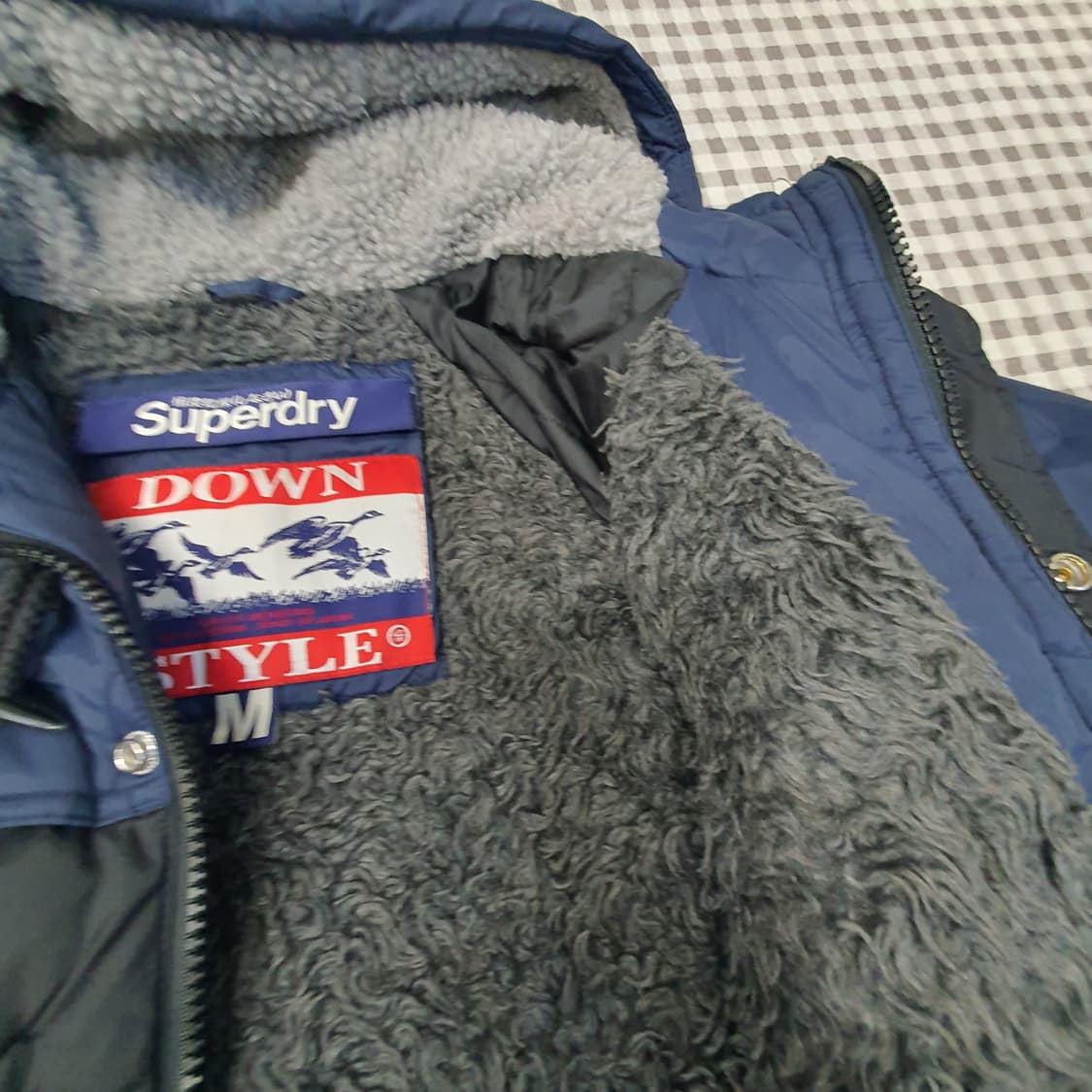 슈퍼드라이 기모 겨울패딩 남자95 상품이미지7