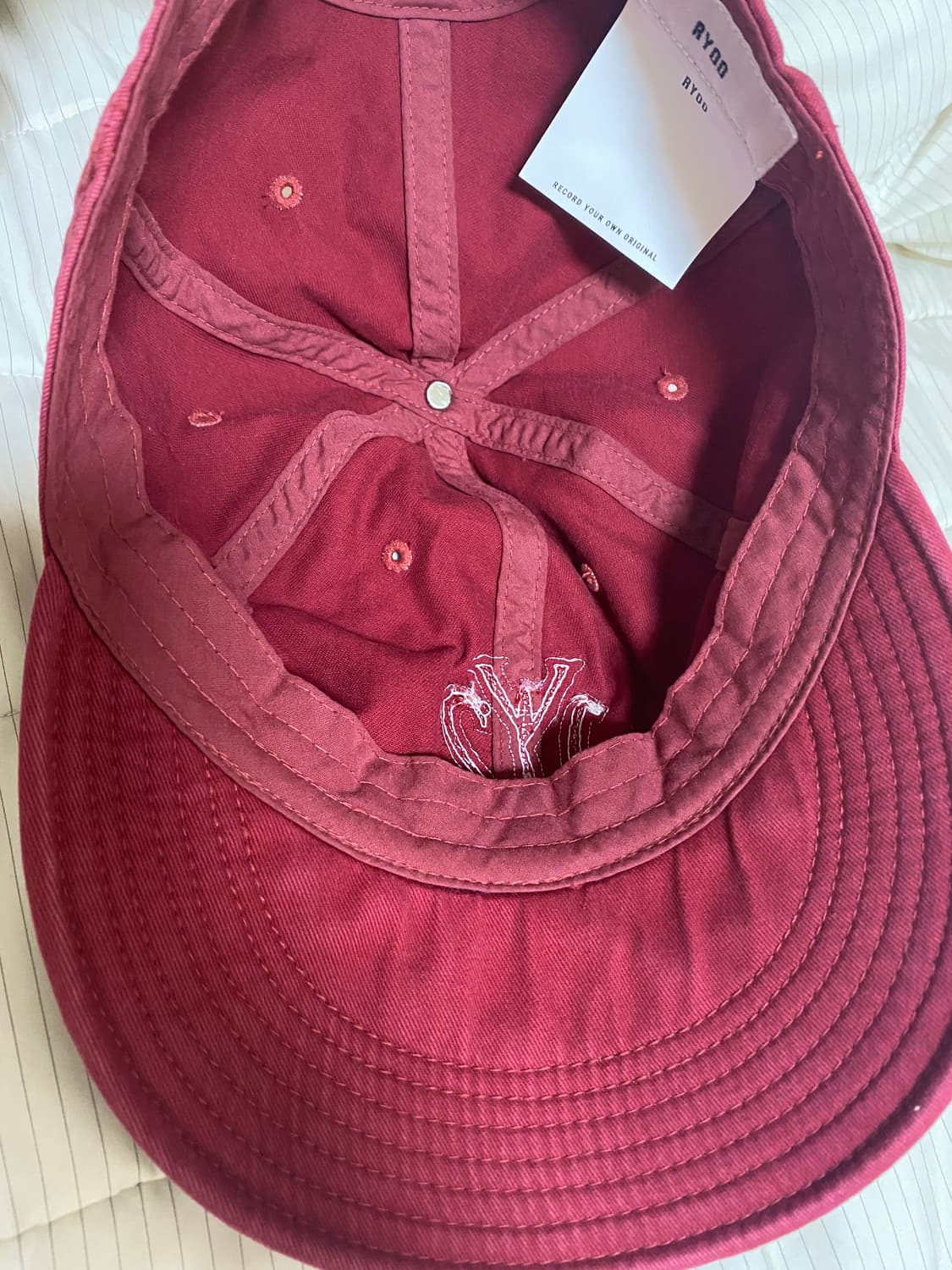 Ryoo볼캡 모자  상품이미지4