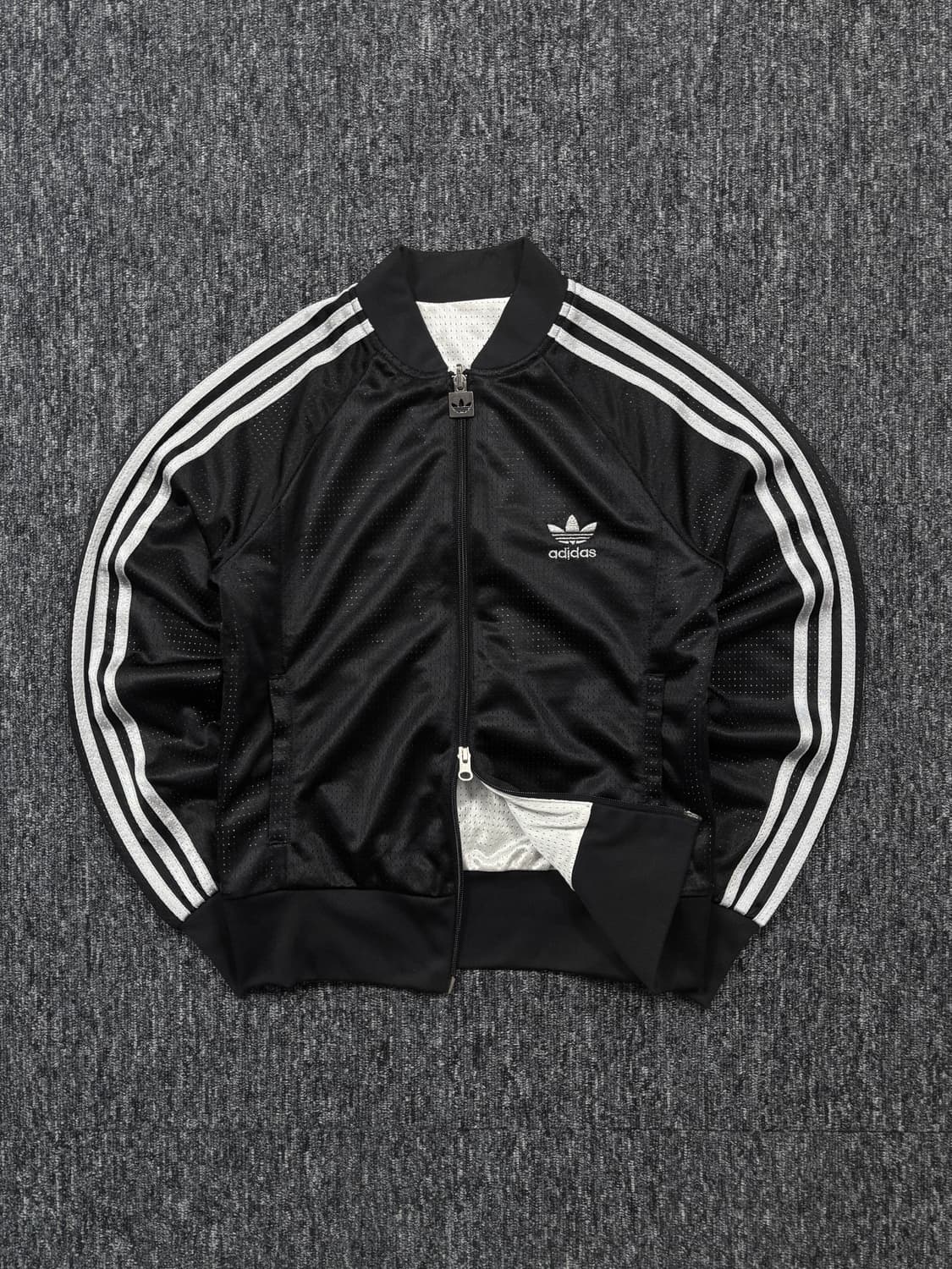 아디다스 리버시블 화이트 블랙 트랙탑 져지 상품이미지6