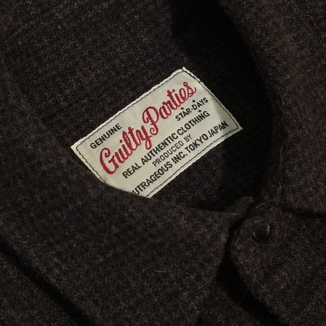 와코마리아 빈티지 울 셔츠 상품이미지7