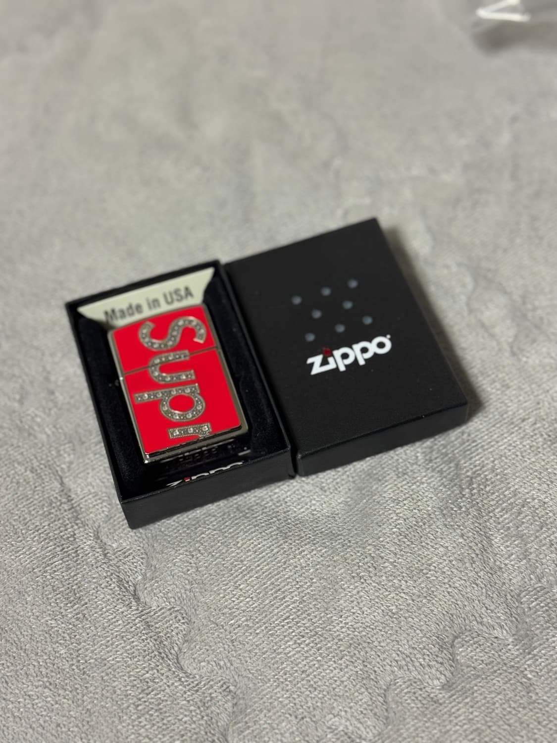 슈프림 스와로브스키 지포 상품이미지1