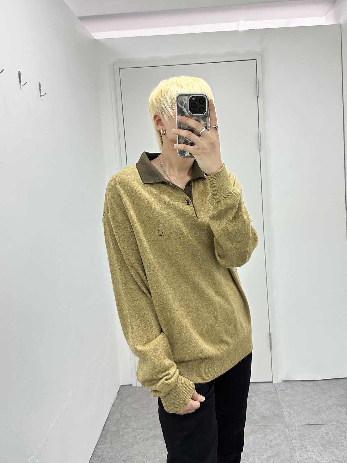 Vintage rogatis collar knit 상품이미지1
