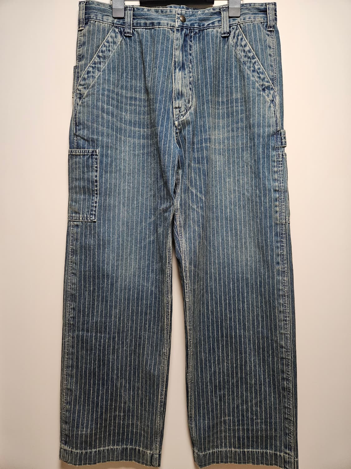 카키스 셀비지 데님팬츠 L 상품이미지1