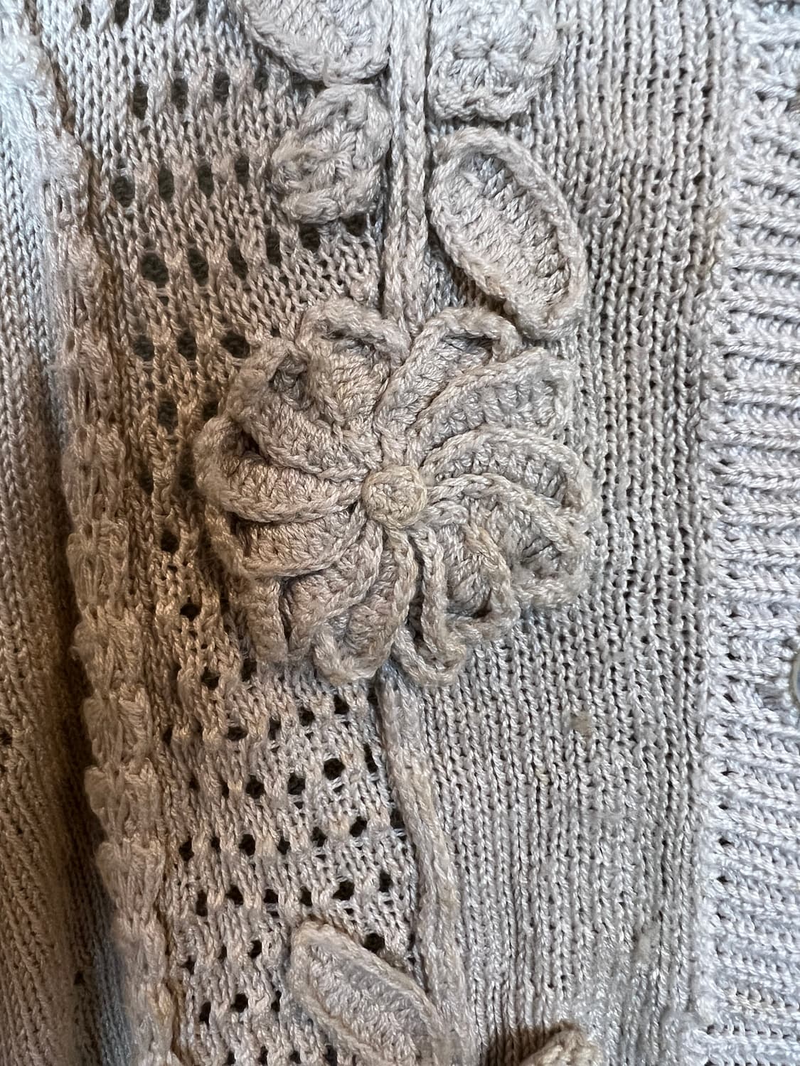 O115 JPN 모리/러블리/펑크/Y2K 자수 가디건 OS 상품이미지4