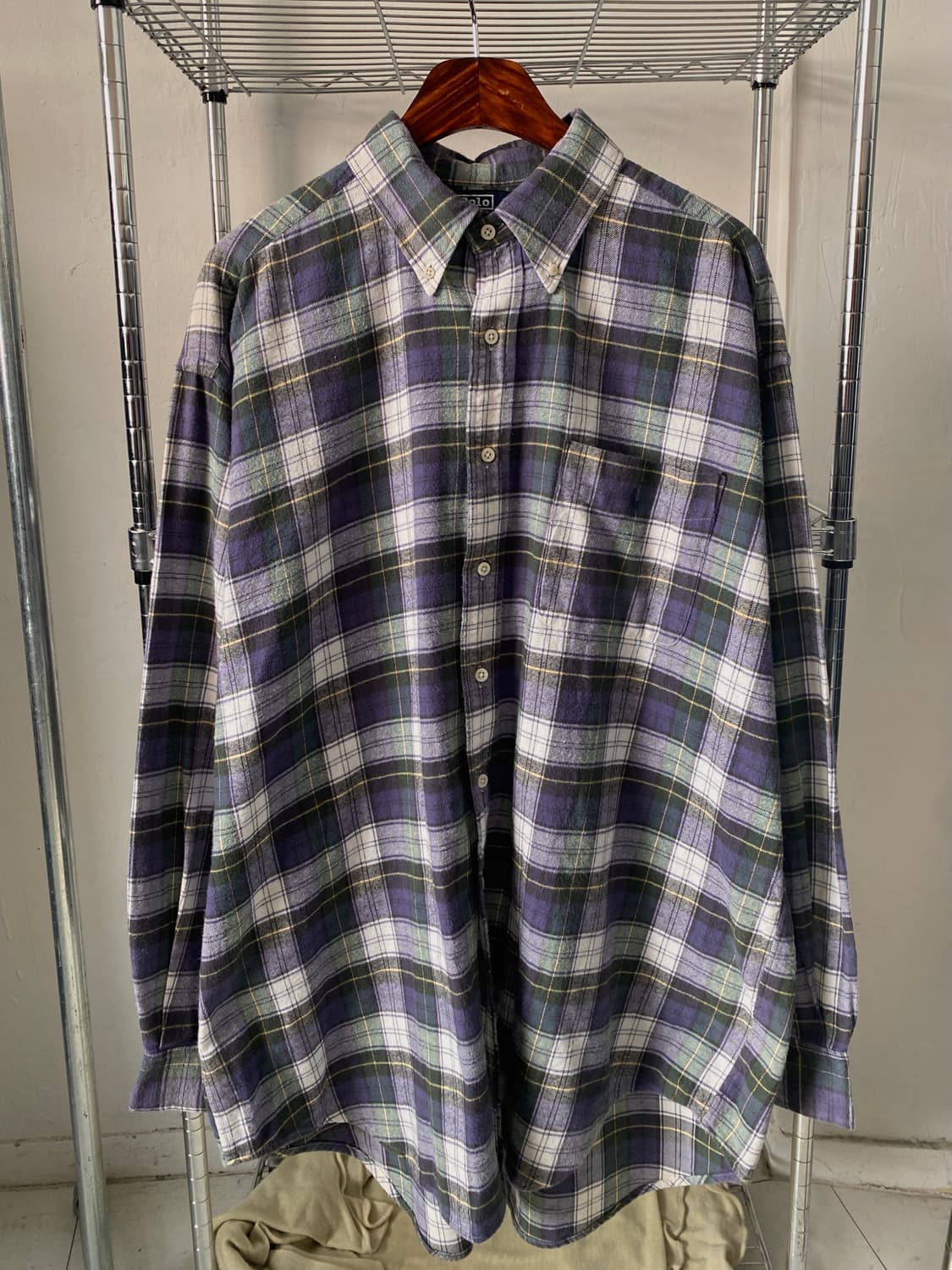 폴로 랄프로렌 체크 셔츠 (Man 3XL) AB1807 상품이미지2