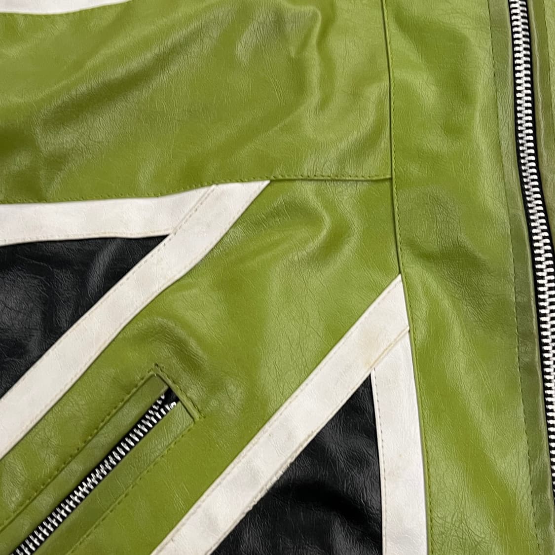 [ 정품 ] Erk charoko 빈티지 가죽 레더 자켓 b16 상품이미지7