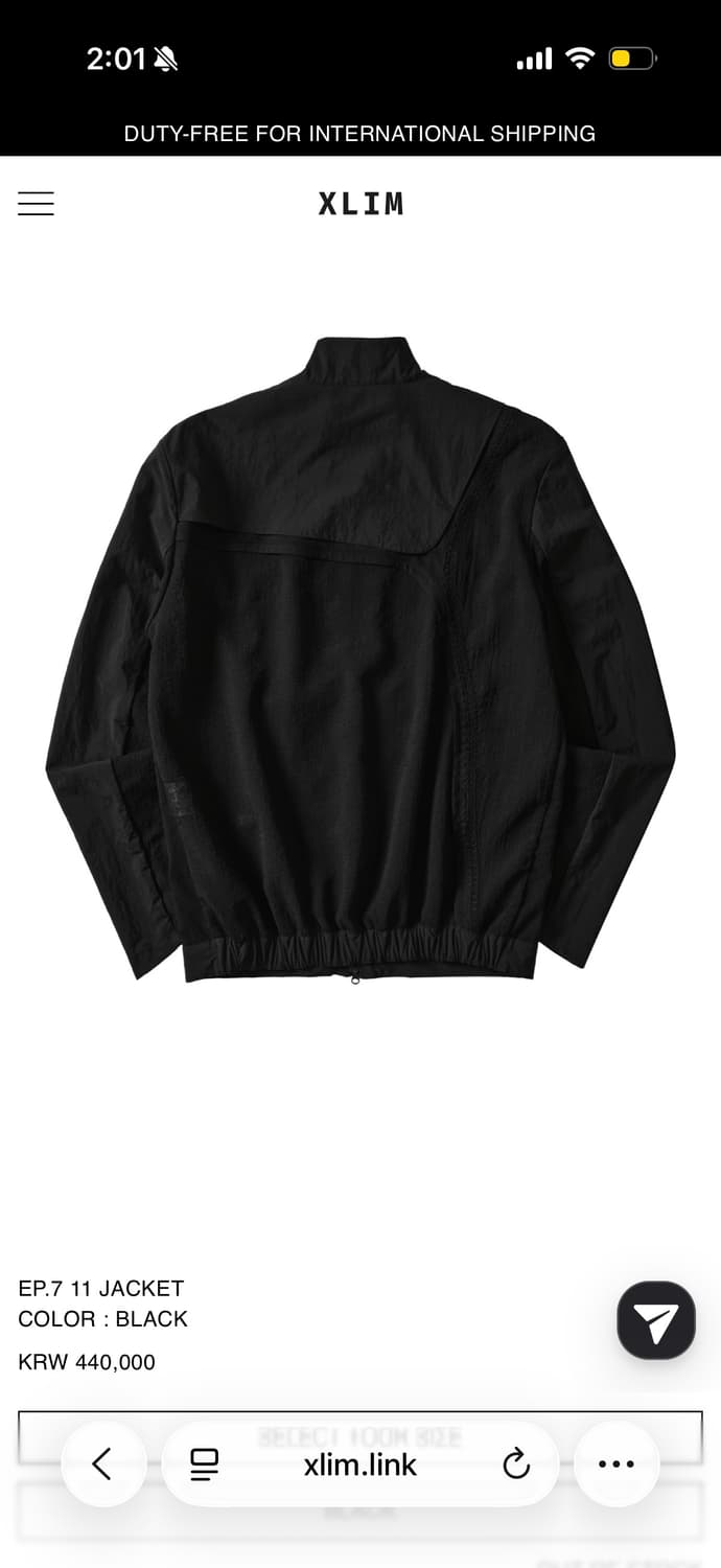 Xlim ep7 11 jacket L 상품이미지2