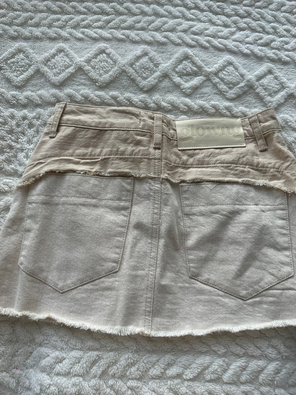 글로니 데님 스커트(m) 상품이미지2
