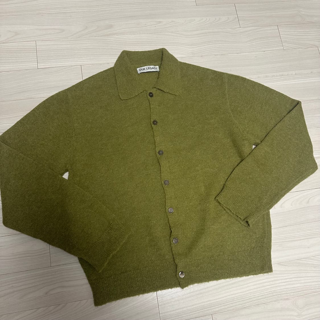 아워레가시 이브닝폴로 가디건 50사이즈 상품이미지2